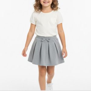 Kids T-shirt+Skirt Set-KD9492