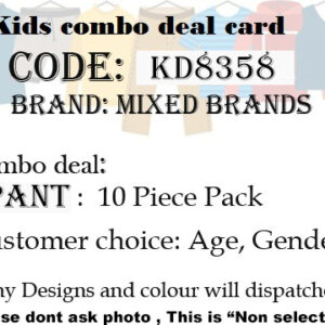 Kids 10 pieces Pant Combo-KD8358