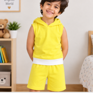 Kids Hoodie+Shorts Set-KD9577