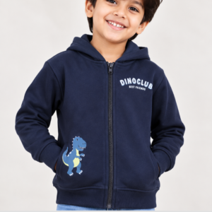 Kids Winter Zipper Hoodie-KD9606